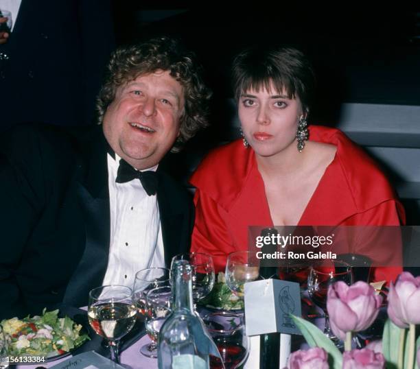 Actor John Goodman and wife Annabeth Hartzog attending 16th Annual People's Choice Awards on March 11, 1990 at the Universal Amphitheater in...