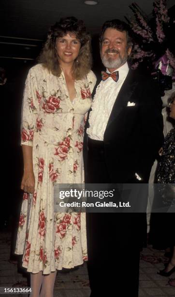 Actor Russ Tamblyn and wife Bonnie Murray attending 35th Annual Thalians Gala on October 13, 1990 at the Century Plaza Hotel in Century City,...