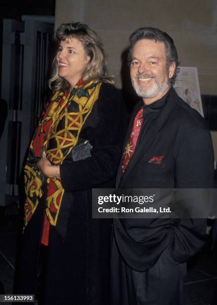 Actor Russ Tamblyn and Bonnie Murray attending the premiere of 'Mrs. Parker and the Vicious Circle' on December 15, 1994 at the Los Angeles County...