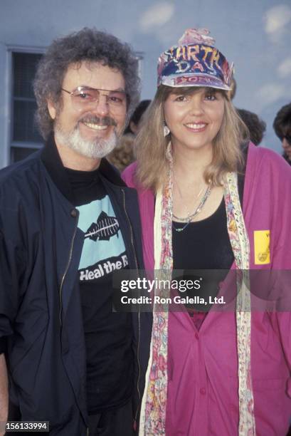 Actor Russ Tamblyn and wife Bonnie Murray at 20th Century Fox Studios in Century City, California.