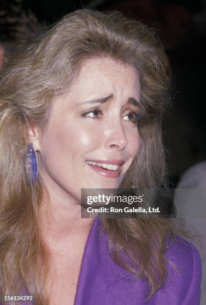 Actress Donna Rice sighted on June 22, 1988 at Maxim's in New York City.