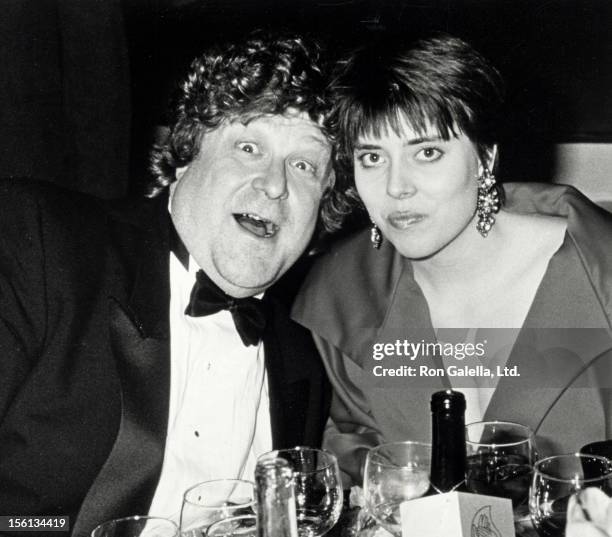 Actor John Goodman and Annabeth Hartzog attending 16th Annual People's Choice Awards on March 11, 1990 at Universal Studios in Universal City,...