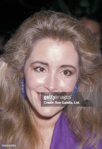 Actress Donna Rice sighted on June 22, 1988 at Maxim's in New York City.