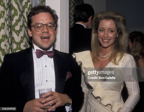 Donna Rice and date Mike Kelly attend White House Correspondents Dinner on April 21, 1988 at the Capitol Hilton Hotel in Washington, D.C.