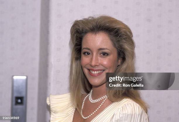 Donna Rice attends White House Correspondents Dinner on April 21, 1988 at the Capitol Hilton Hotel in Washington, D.C.