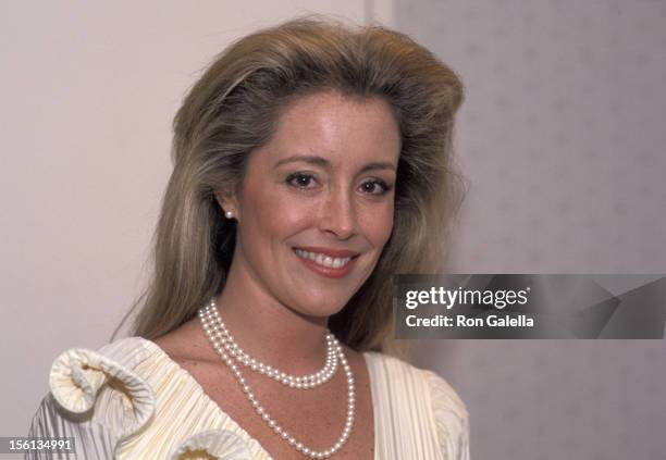 Donna Rice attends White House Correspondents Dinner on April 21, 1988 at the Capitol Hilton Hotel in Washington, D.C.