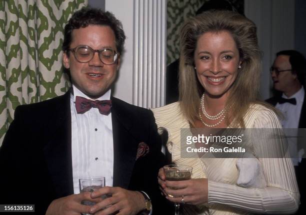 Donna Rice and date Mike Kelly attend White House Correspondents Dinner on April 21, 1988 at the Capitol Hilton Hotel in Washington, D.C.