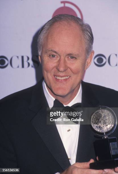 Actor John Lithgow attending 56th Annual Tony Awards on June 2, 2002 at Radio City Music Hall in New York City, New York.