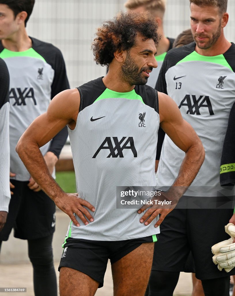 Mohamed Salah Liverpool training camp Andoni Iraola The Iraola Connection: A Coach in the Spotlight