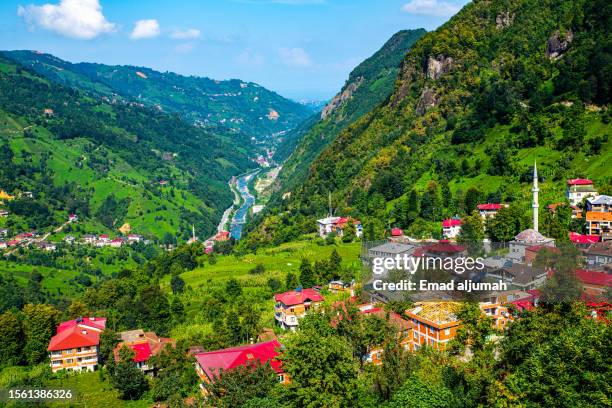 hamsikoy, trabzon, turkey - trabzon stock pictures, royalty-free photos & images