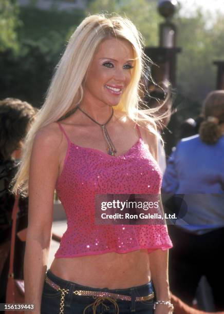 Actress Heather Elizabeth Parkhurst attends 'The Mummy Returns' Universal City Premiere on April 29, 2001 at Universal Amphitheatre in Universal...