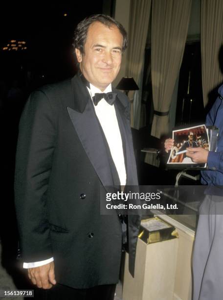Director Bernardo Bertolucci attends the 40th Annual Writers Guild of America Awards on March 18, 1988 at Beverly Hilton Hotel in Beverly Hills,...