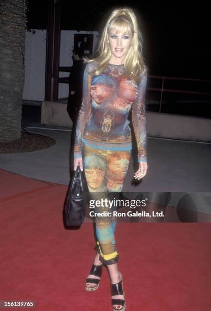 Actress Heather Elizabeth Parkhurst attends the 'Dante's Peak' Universal City Premiere on February 5, 1997 at Universal Amphitheatre in Universal...
