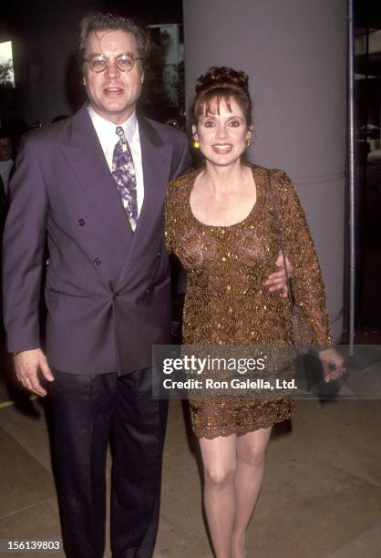 Actor Brad Maule and Actress Jacklyn Zeman attend the Ninth Annual Soap Opera Digest Awards on February 26, 1993 at Beverly Hilton Hotel in Beverly...