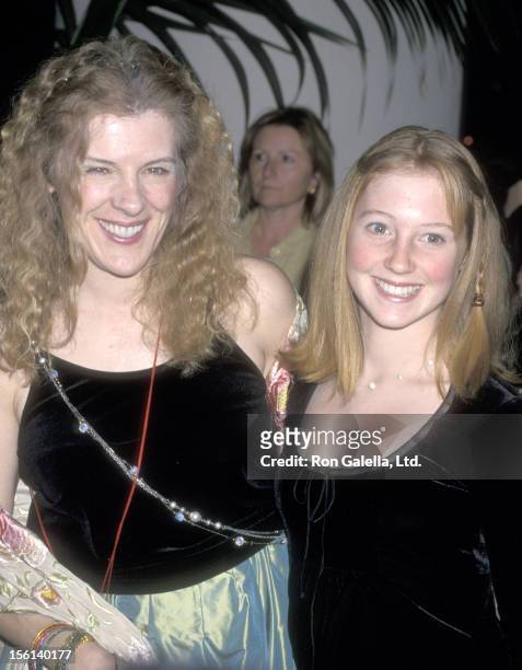 Actress Mimi Kennedy and daughter Molly Dilg attend the Fourth Annual Art Directors Guild Awards on February 26, 2000 at Beverly Hilton Hotel in...