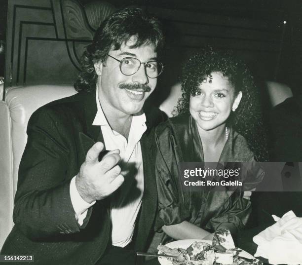 Singer Tony Orlando and Francine Marie Amornino attend Second Annual AIDS Benefit hosted by Dionne Warwick on June 10, 1989 at Avery Fisher Hall at...