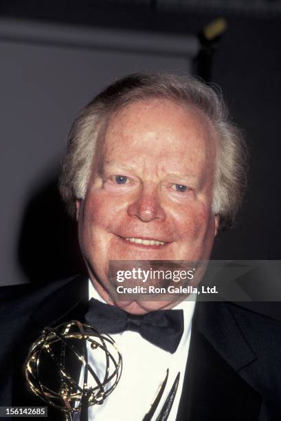 Businessman Roone Arledge attends 16th Annual Sports Emmy Awards on April 25, 1995 at the Marriott Marquis Hotel in New York City.