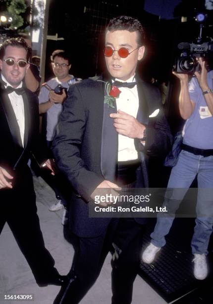 John Wayne Bobbitt attend the 'John Wayne Bobbitt Uncut' Beverly Hills Premiere on September 29, 1994 at Academy Theatre in Beverly Hills, California.