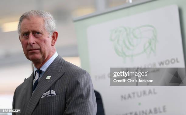 Prince Charles, Prince of Wales attends a New Zealand Sheer Brilliance event in the Cloud on November 12, 2012 in Auckland, New Zealand. The Royal...