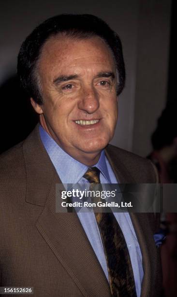 Actor Jim Nabors attends Professional Dancers Society Gypsy Awars Luncheon on February 3, 1991 at the Beverly Hilton Hotel in Beverly Hills,...