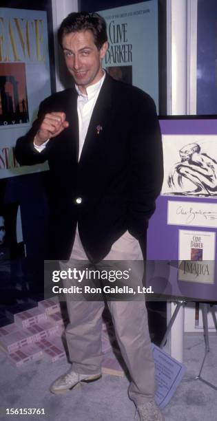 Author Clive Barker attends American Booksellers Association Convention on May 23, 1994 at the Anaheim Convention Center in Anaheim, California.