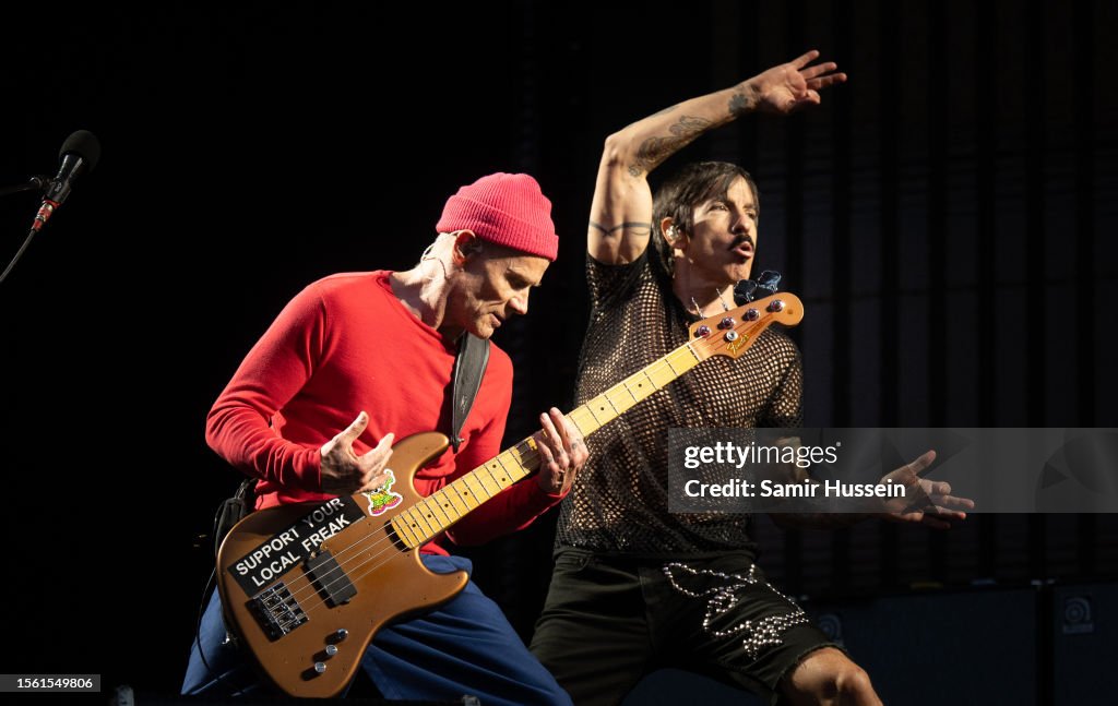 Red Hot Chili Peppers Perform At Tottenham Hotspur Stadium