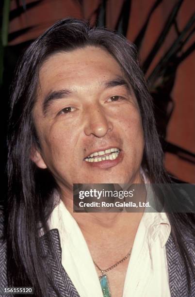 Actor Graham Greene attends 63rd Annual Academy Awards on March 19, 1991 at the Beverly Hilton Hotel in Beverly Hills, California.