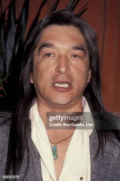 Actor Graham Greene attends 63rd Annual Academy Awards on March 19, 1991 at the Beverly Hilton Hotel in Beverly Hills, California.