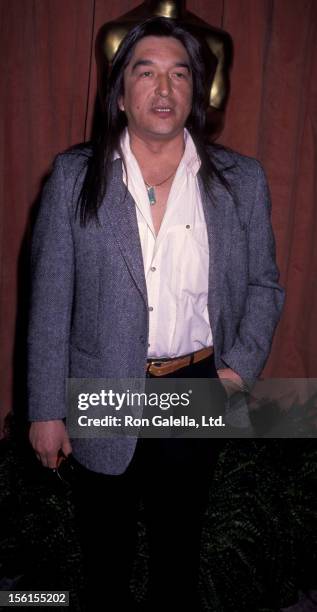 Actor Graham Greene attends 63rd Annual Academy Awards on March 19, 1991 at the Beverly Hilton Hotel in Beverly Hills, California.