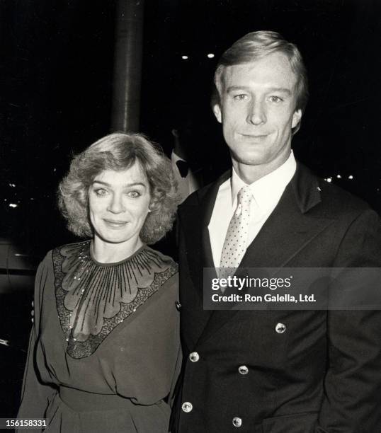 Actor Ted Shackelford and wife Janis Leverenz attending 'Variety Magazine Party' on October 25, 1983 at the Hollywood Bowl in Hollywood, California.