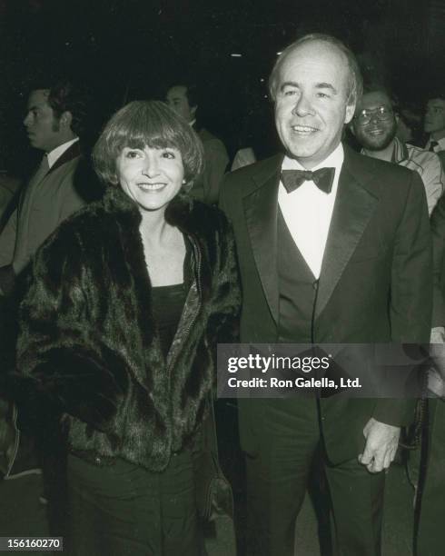 Actor Tim Conway and wife Charlene Fusco attending the taping of 'All-Star Party for Frank Sinatra' on November 20, 1983 at NBC TV Studios in...