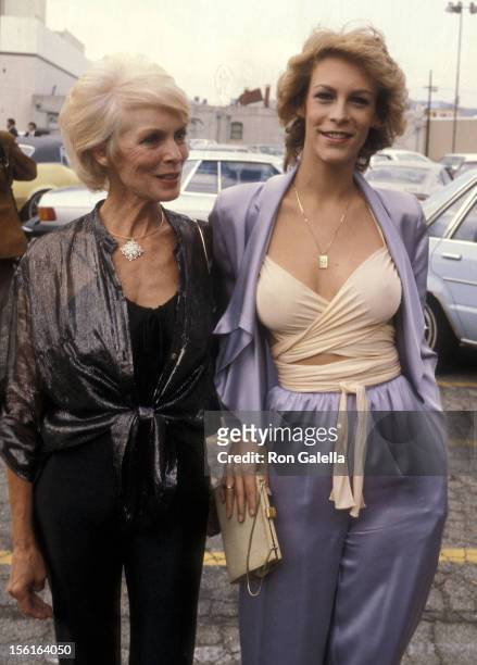 Actress Janet Leigh and actress Jamie Lee Curtis attend the 57th Annual Photoplay Awards on September 29, 1979 at TAV Celebrity Theatre in Hollywood,...