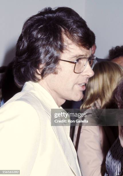 Actor Warren Beatty attends Richard Avedon's 'Portraits, 1969-1975' Photographs Exhibition Opening Night Viewing on September 9, 1975 at the...