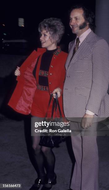 Actress Sue Ane Langdon attends CBS TV Affiliates Party on August 2, 1974 at the Felt Forum in New York City.