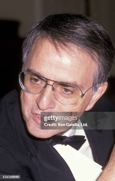 Author Carl Sagan attends Third Annual Better World Society Gala on November 28, 1988 at the Waldorf Hotel in New York City.