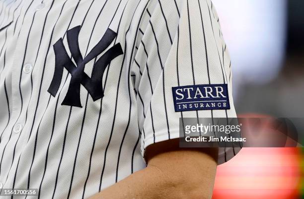 Buy your Yankees jersey now before sponsor logo gets added to it next  season 