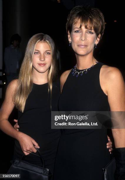 Actress Jamie Lee Curtis and daughter Annie Guest attend the University of the Pacific's Pantheon of the Arts Award Salute to Jamie Lee Curtis and...