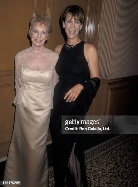 Actress Janet Leigh and actress Jamie Lee Curtis attend the University of the Pacific's Pantheon of the Arts Award Salute to Jamie Lee Curtis and...