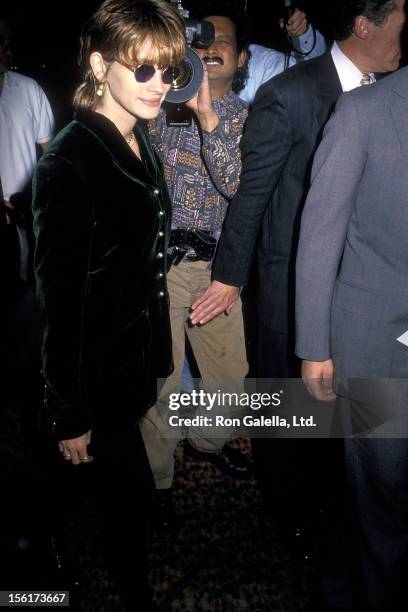 Actress Julia Roberts attends the 'Crooklyn' New York City Premiere on May 9, 1994 at Loews Astor Plaza in New York City.