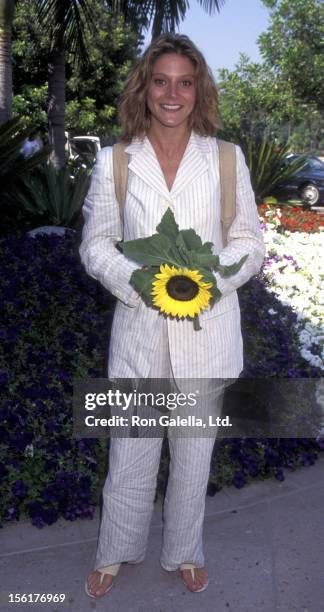 Actress Farrah Forke attends CBS TV Summer Press Tour on July 24, 1995 at the Ritz Carlton Hotel in Pasadena, California.