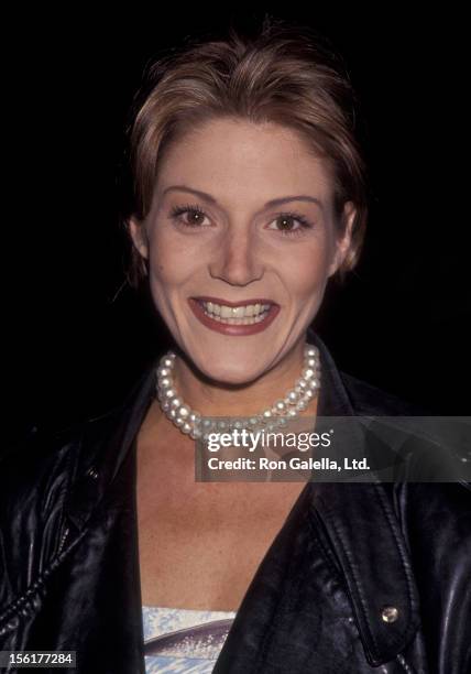 Actress Farrah Forke attends NBC TV All Star Evening Winter Press Tour on January 8, 1994 at the Ritz Carlton Hotel in Pasadena, California.