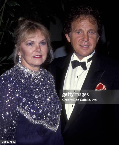 Singer Bobby Vinton and wife Dolly Vinton attend Carousel of Hope Ball Benefit on October 2, 1992 at the Beverly Hilton Hotel in Beverly Hills,...