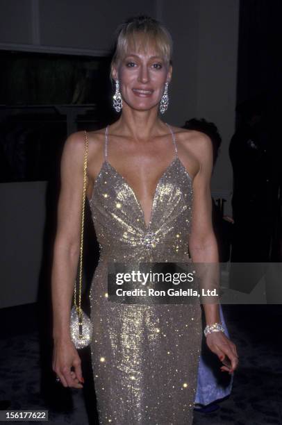 Actress Sandahl Bergman attends 44th Annual Golden Globe Awards on January 31, 1987 at the Beverly Hilton Hotel in Beverly Hills, California.