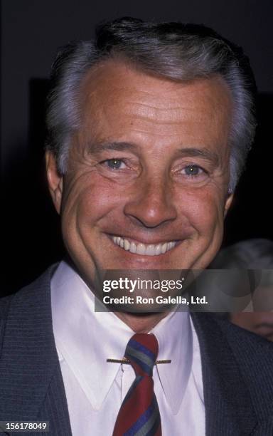 Actor Lyle Waggoner attends Third Annual Health Games Gala on September 30, 1989 at the Marriott Marquis Hotel in New York City.