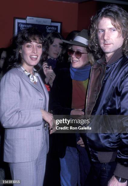 Musician Ronee Blakley, actress Season Hubley and guest attend the screening of 'Renaldo and Clara' on January 24, 1978 at the Regent Theater in...