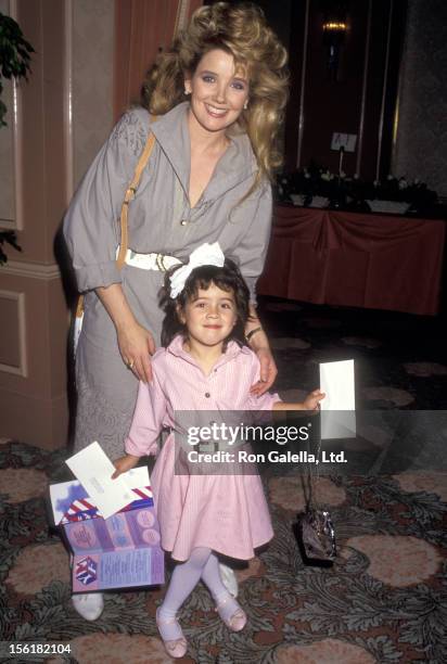 Actress Melody Thomas Scott and daughter Alexandra Scott attend The Young Musicians Foundation's Sixth Annual Celebrity Mother/Daughter Fashion Show...