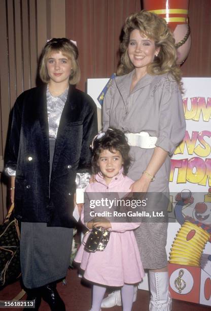 Actress Melody Thomas Scott and daughters Jennifer Scott and Alexandra Scott attend The Young Musicians Foundation's Sixth Annual Celebrity...