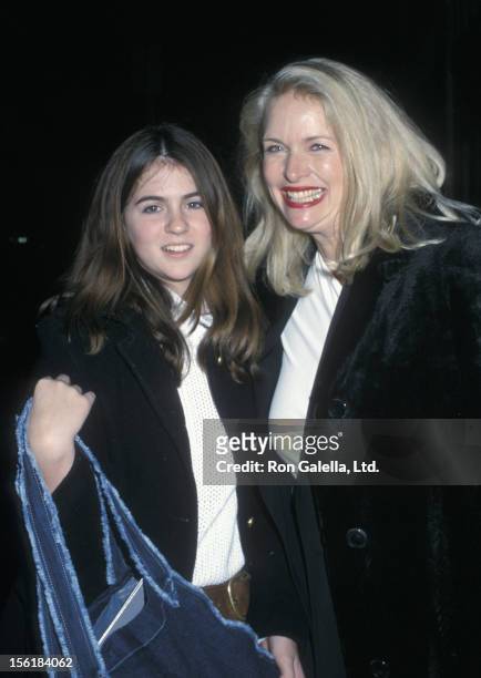 Actress Donna Dixon and daughter Danielle Aykroyd attend The Power of Kabbalah Celebration Launch on February 20, 2002 at Flow in New York City.
