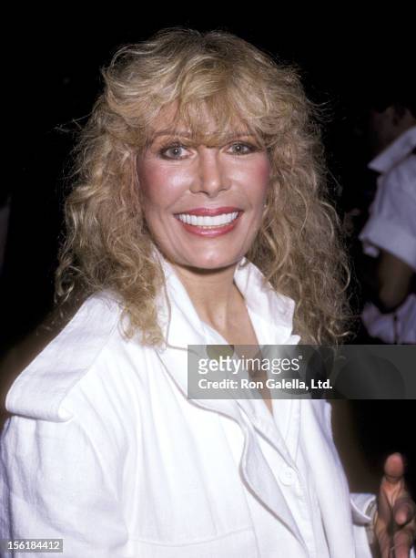Actress Loretta Swit attends a Party for Barry Nelson's Return to the Broadway Stage in '42nd Street' on July 29, 1986 at Capriccio Restaurant in New...