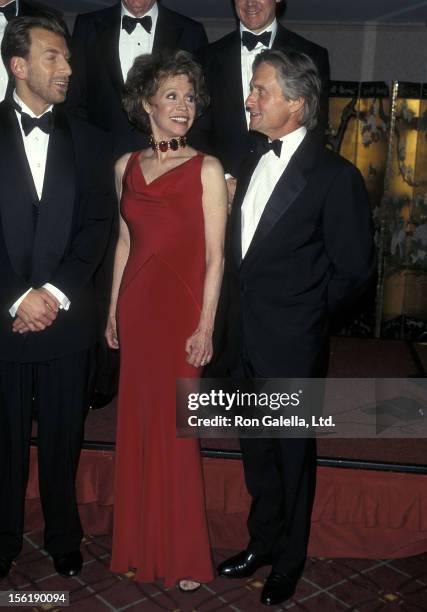 Businessman Edgar Bronfman, Jr., actress Mary Tyler Moore and actor Michael Douglas attend the Juvenile Diabetes Research Foundation International...